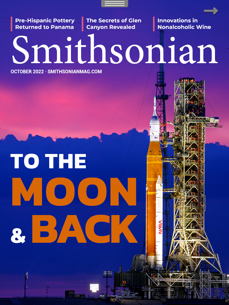 Mock Smithsonian digital magazine cover